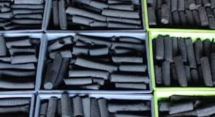 Eco-friendly charcoal briquettes made from agricultural waste